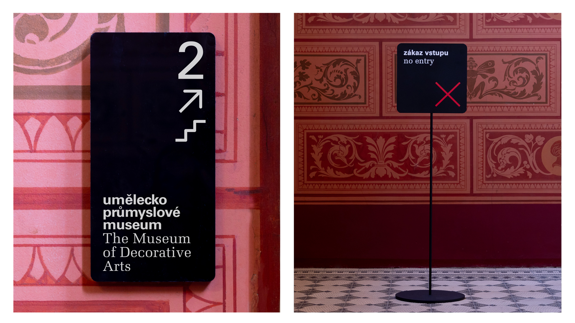 Orientační systém UPM